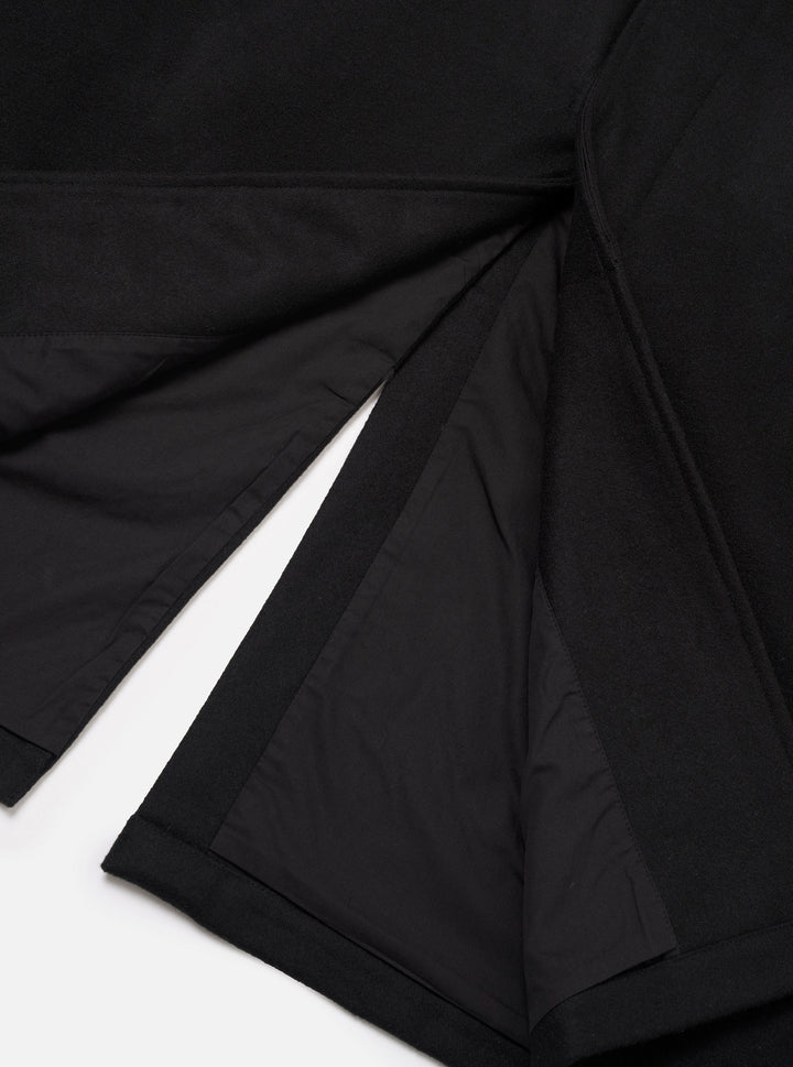 Universal Works Mac Coat Mowbray Black Nero - foto 7