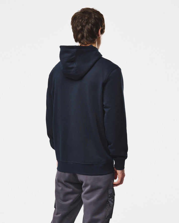 Weekend Offender Daponte Hoodie Navy Blu - foto 4