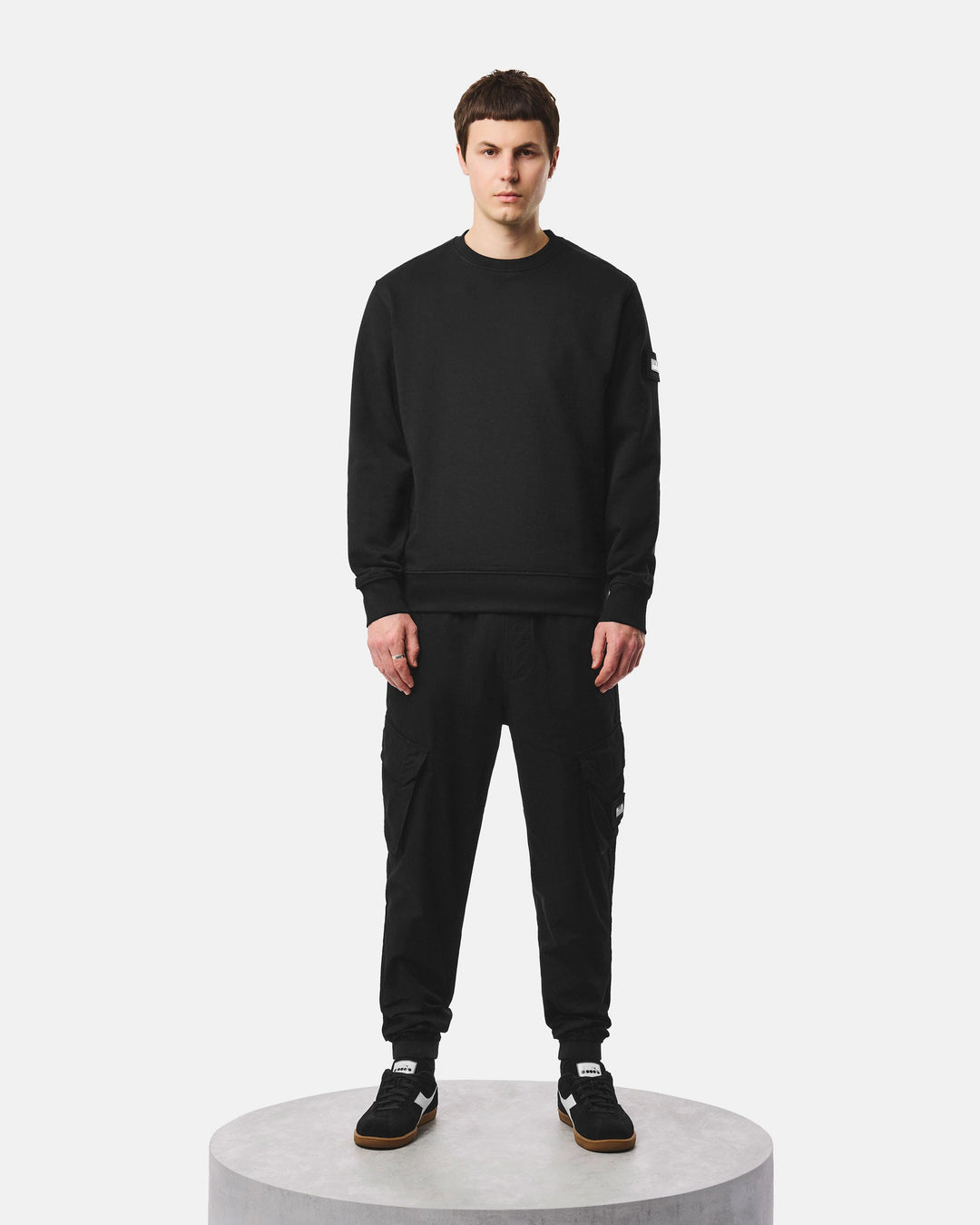 Weekend Offender F Bomb Sweatshirt Black Nero - foto 3