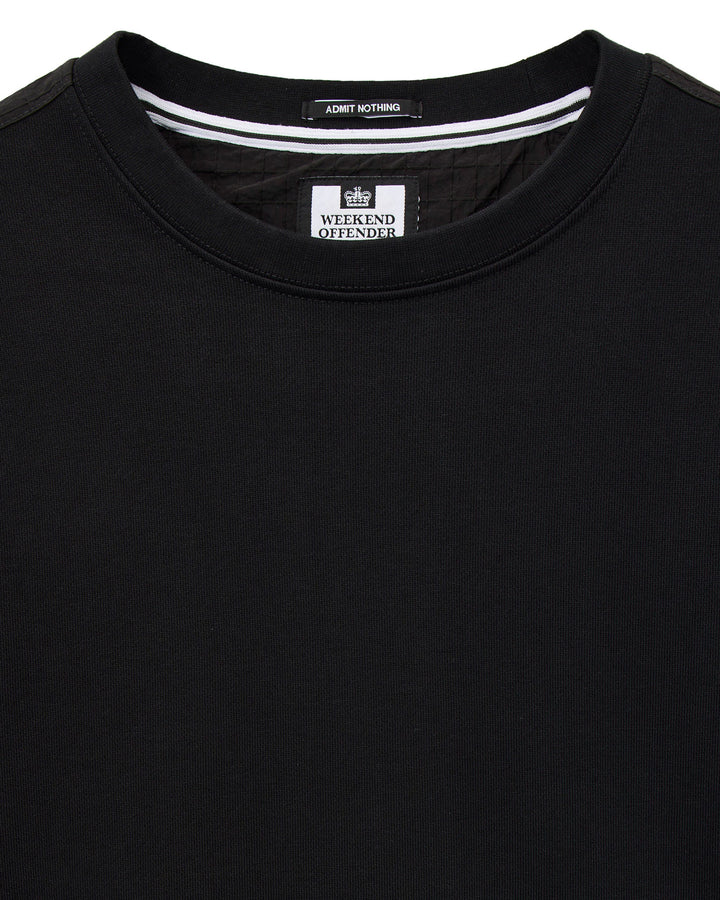 Weekend Offender F Bomb Sweatshirt Black Nero - foto 5