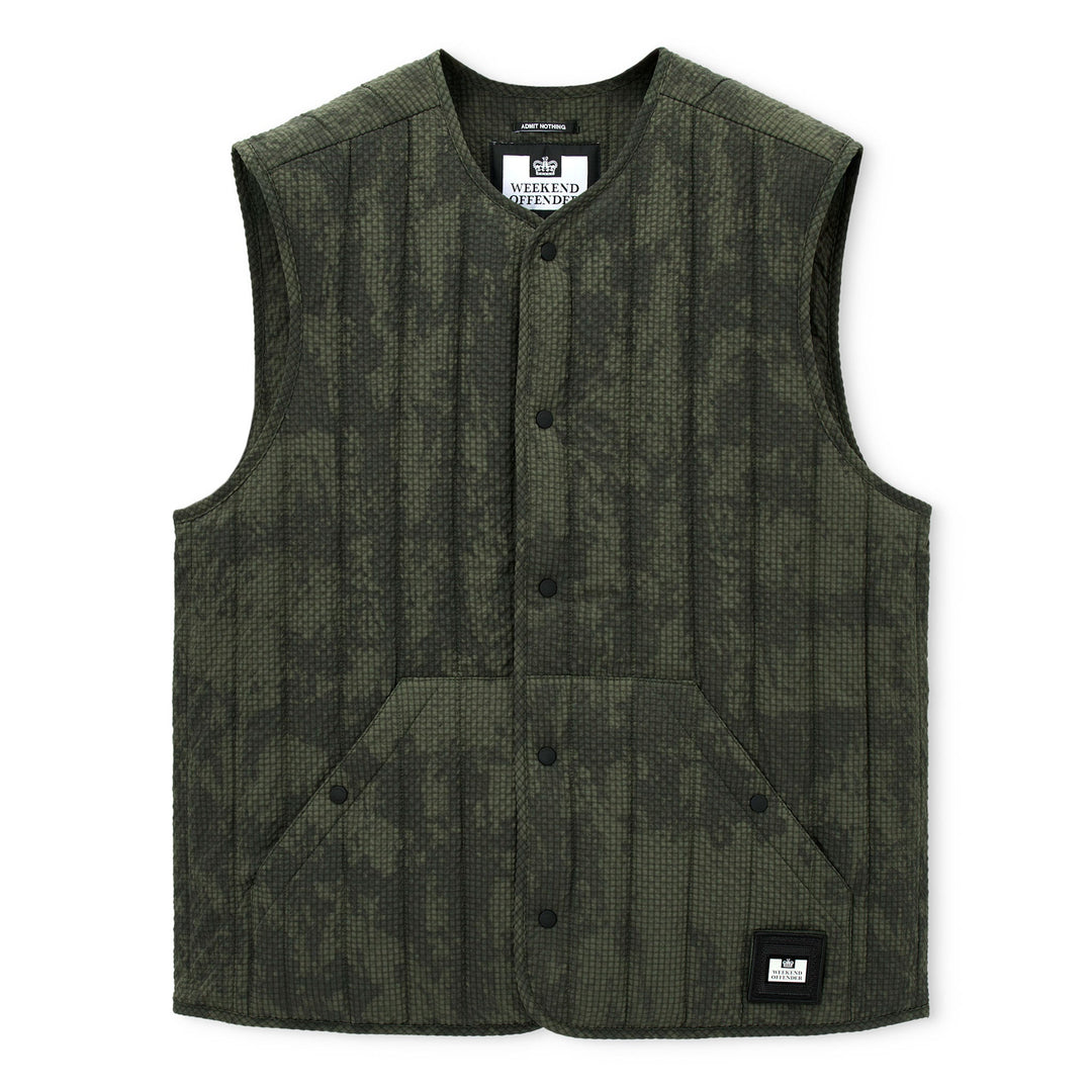 Weekend Offender Fitzpatrick Ero Gilet Black Forest Verde - foto 1