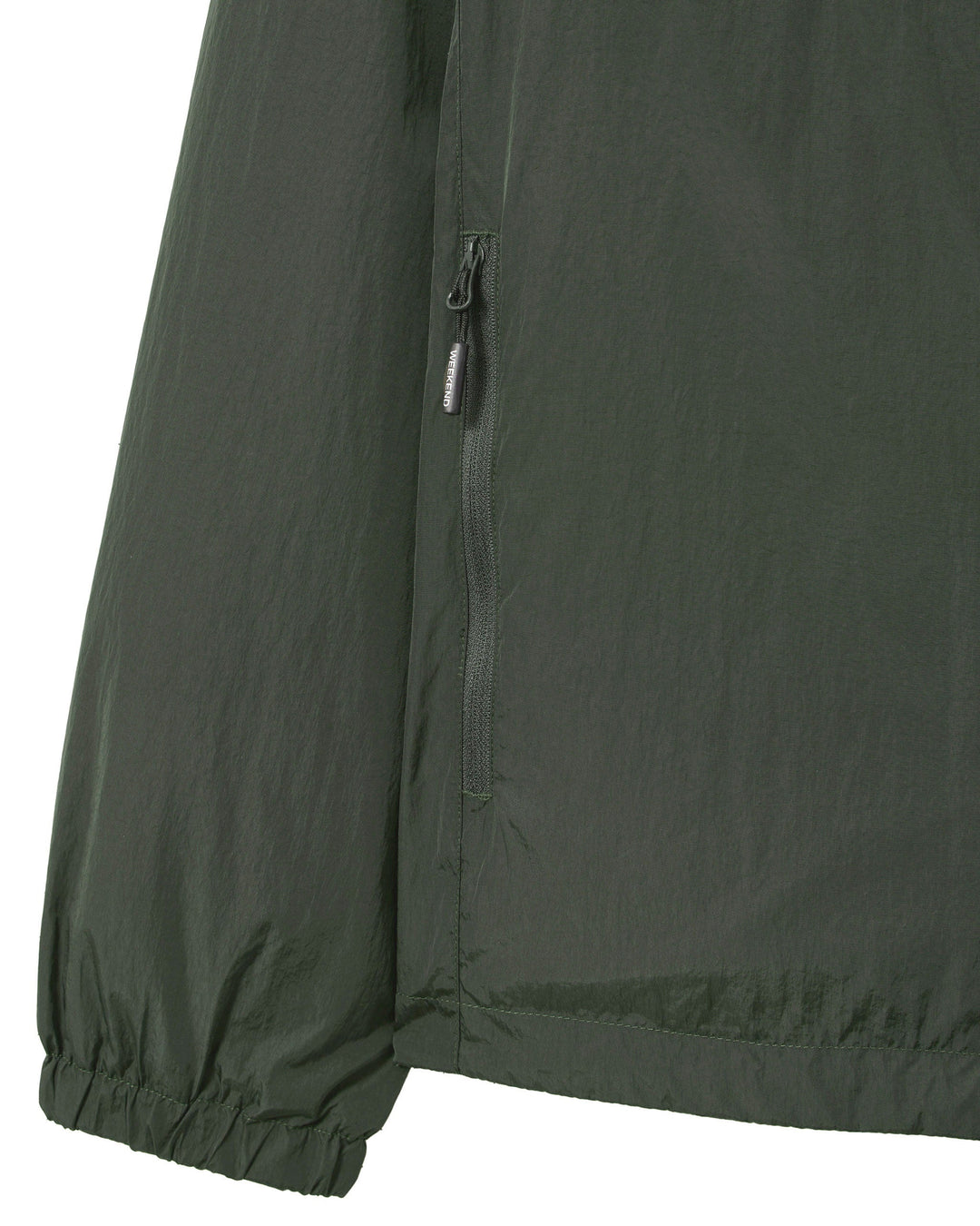 Weekend Offender Technician Fleece Lined Jacket Black Forest Verde - foto 7