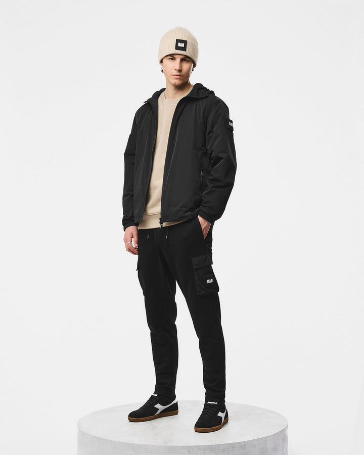 Weekend Offender Technician Fleece Lined Jacket Black Nero - foto 5