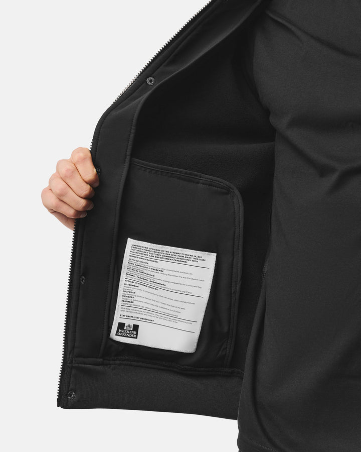 Weekend Offender Thruxton Bomber Jacket Black Nero - foto 3