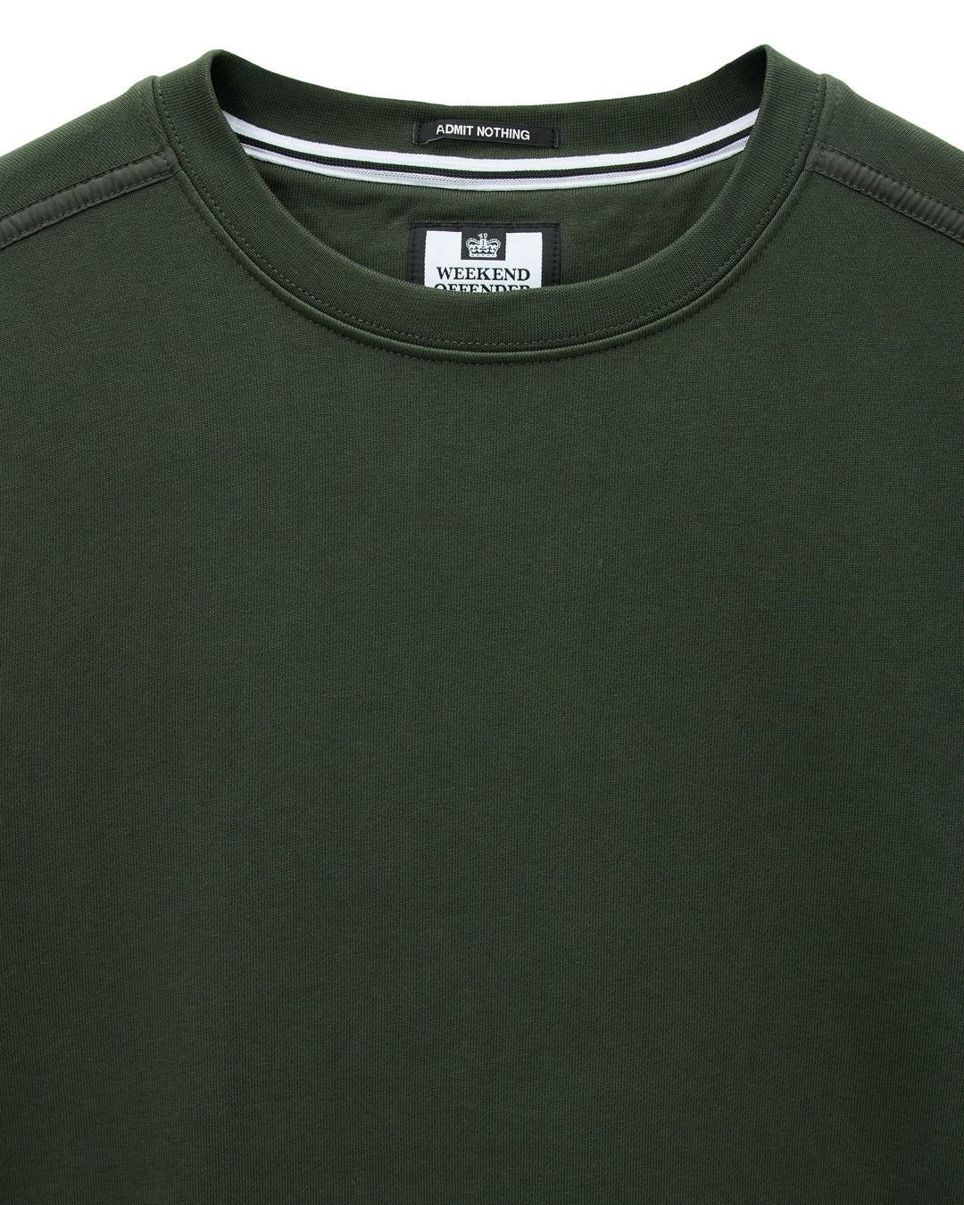 Weekend Offender Thunder Sweatshirt Black Forest Verde - foto 5
