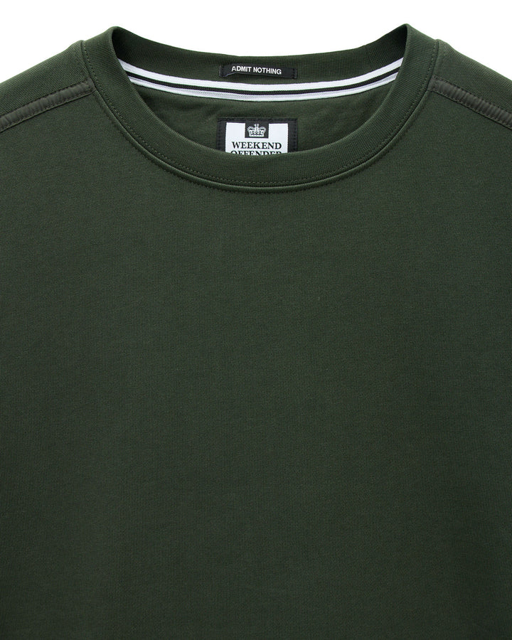 Weekend Offender Thunder Sweatshirt Black Forest Verde - foto 5