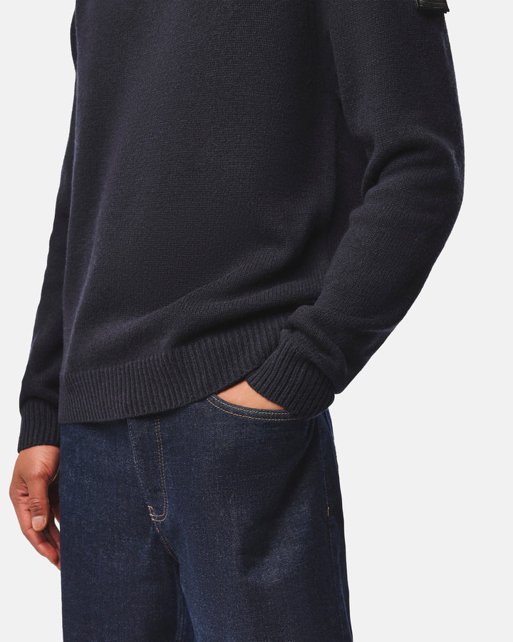 Weekend Offender Zagreb Jumper Navy Blu - foto 3