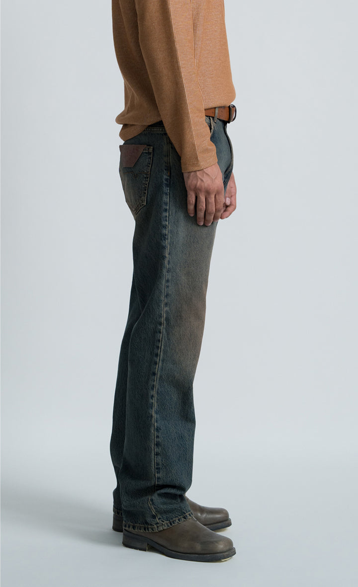 Wooden Jeans Dallas Deep Dirty Blu - foto 10